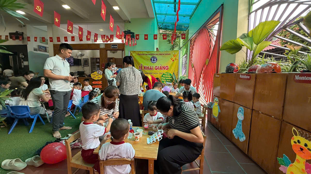 CHÀO MỪNG NĂM HỌC MỚI – TRẢI NGHIỆM “HẠT MẦM ĐẦU TIÊN”  ( CƠ SỞ 1)