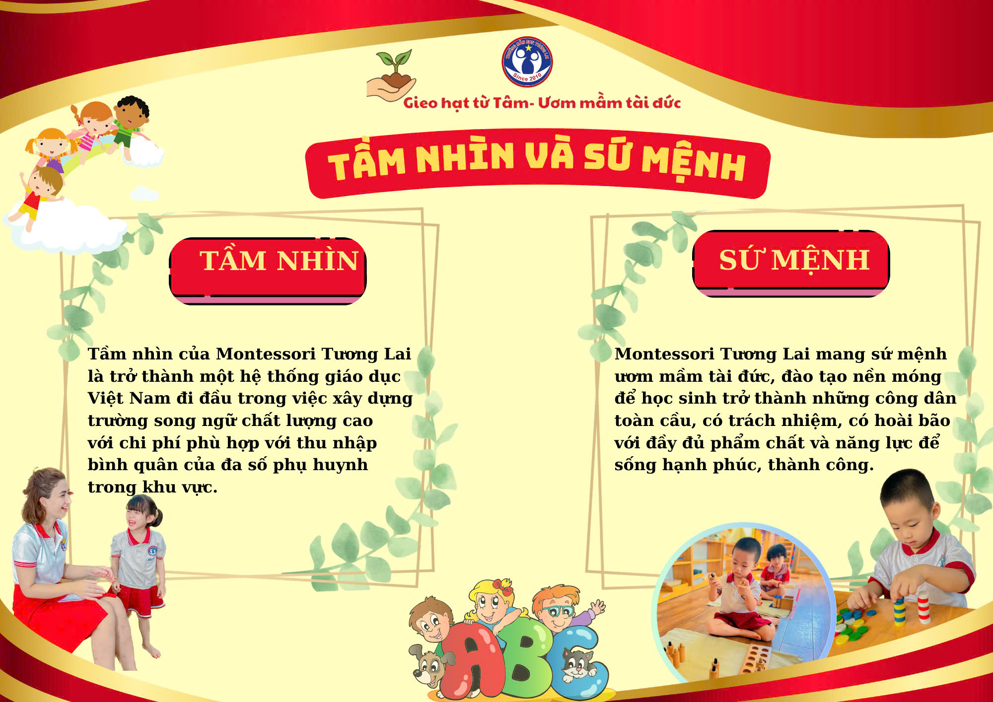 TẦM NHÌN VÀ SỨ MỆNH